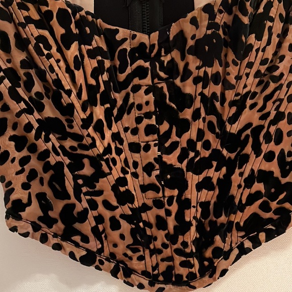 Leopard print corset - Picture 2 of 8